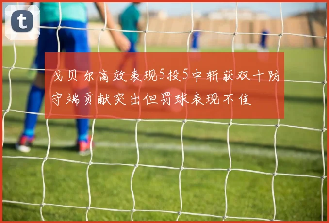 戈贝尔高效表现5投5中斩获双十防守端贡献突出但罚球表现不佳